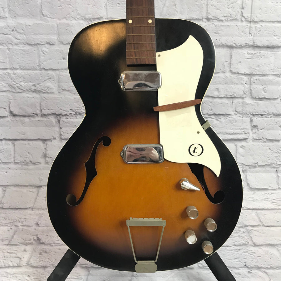 Kay N-15 Semi-Hollow Electric Guitar Project As-Is