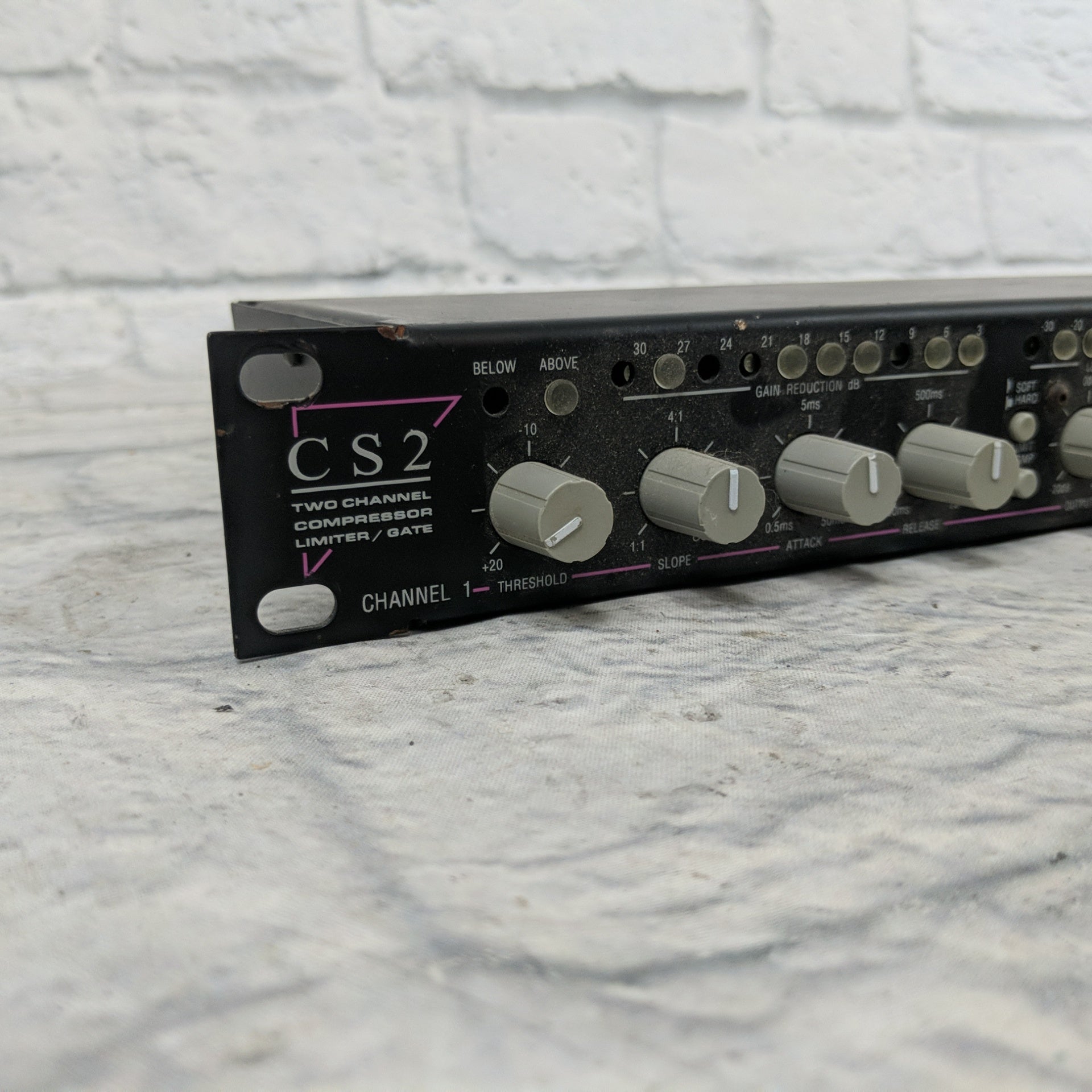 ART CS2 Two Channel Compressor Limiter/Gate (AS IS)