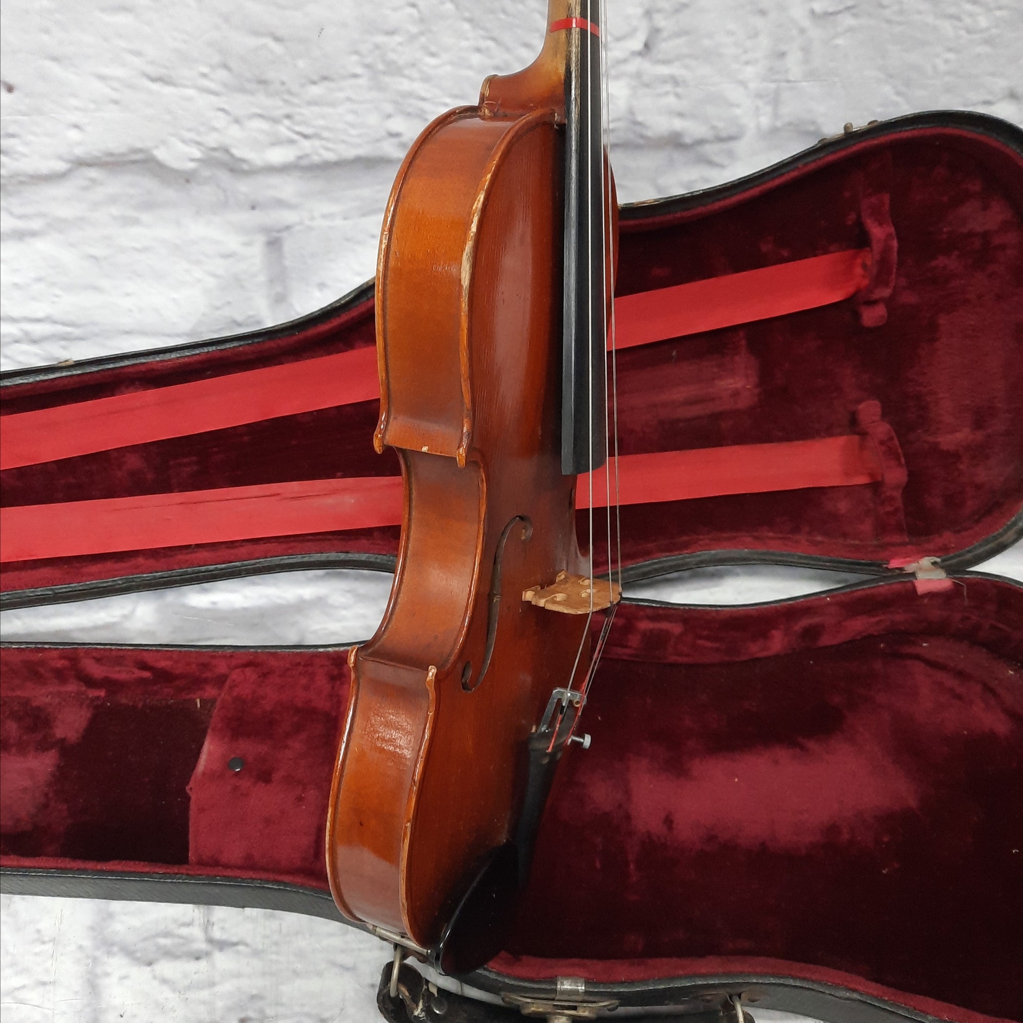 【特価安い】No.2886　Suzuki Violin　ThreeS　NY-300　アコースティックギター ナチュラル系　全長約96㎝　備品・ソフトケース付　弦無し その他