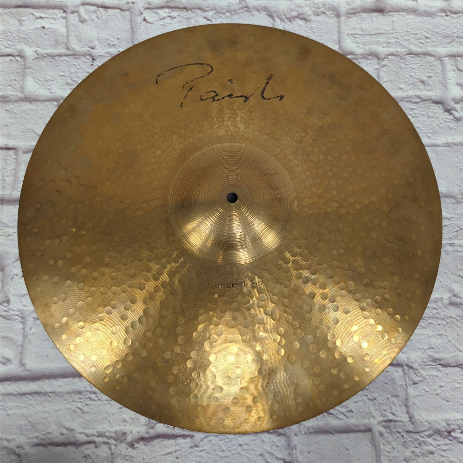 Paiste Dimensions Power Ride 22" Ride Cymbal 3637g