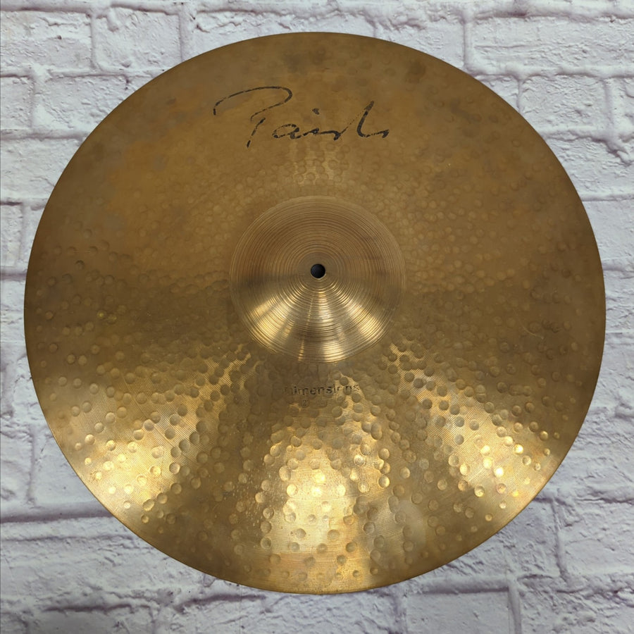 Paiste Dimensions Power Ride 22" Ride Cymbal 3637g