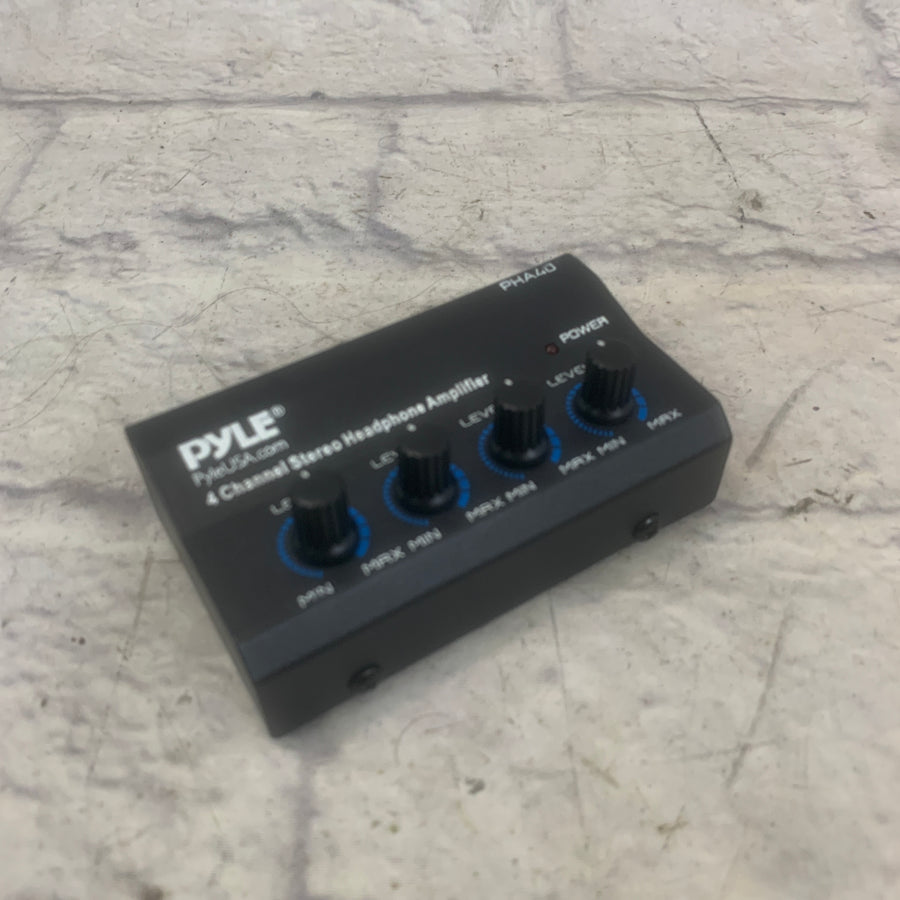 Pyle PHA40 4-Ch. Stereo Headphone Amplifier