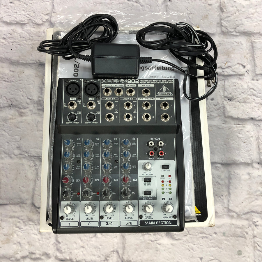 Behringer Xenyx 802 Passive Mixer