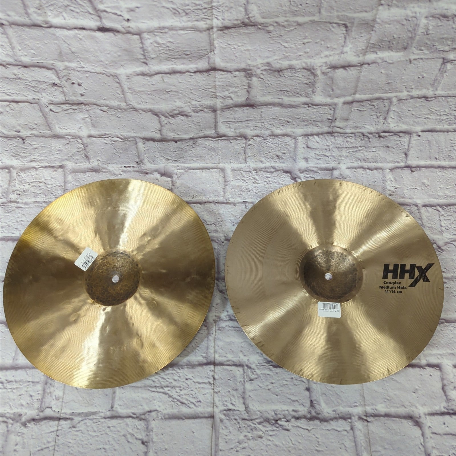 Sabian 14 HHX Medium Complex Hi Hat Cymbal Pair