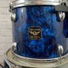 Gretsch Blackhawk 4pc Drum Kit Blue Swirl - 22 16 14 12