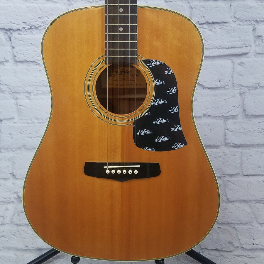 Aria AW 200 Dreadnought Acoustic Guitar