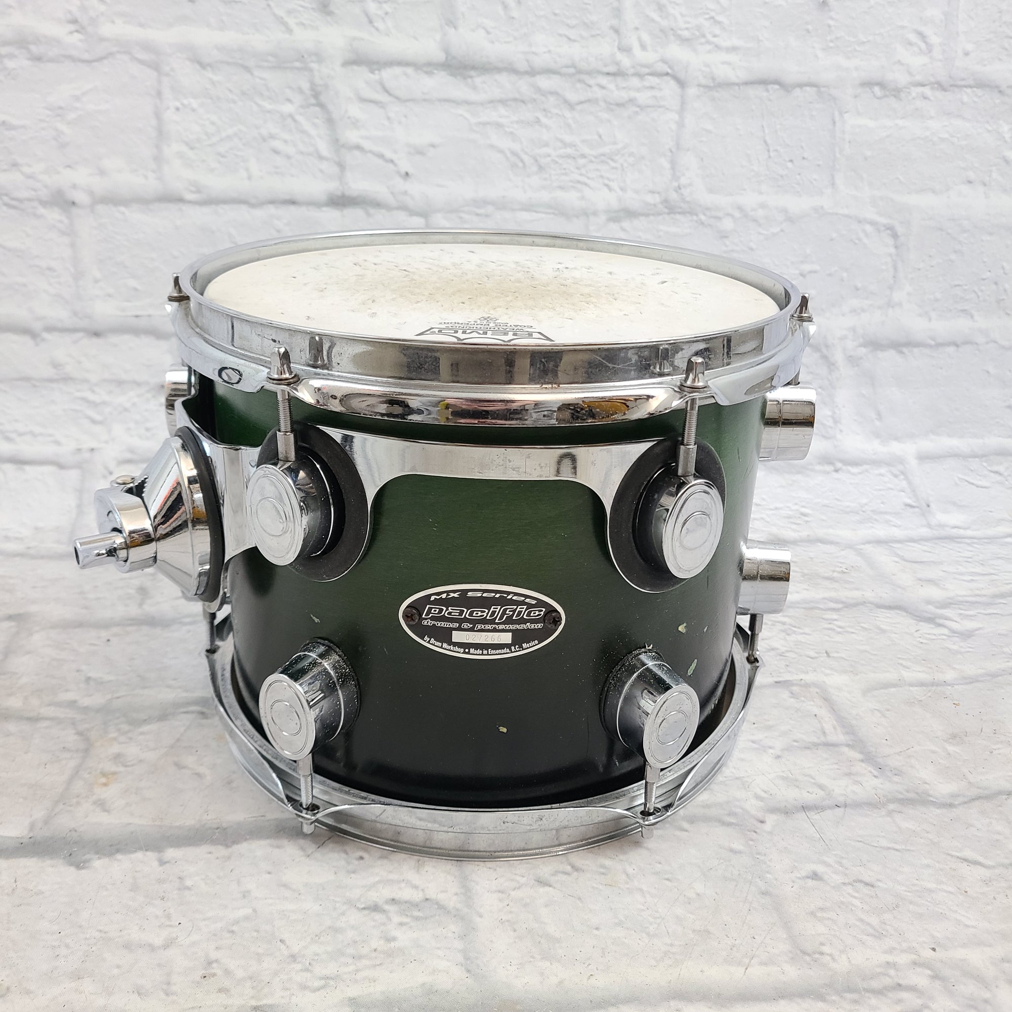PDP Pacific Drums & Percussion MX Series 10" Rack Tom Green