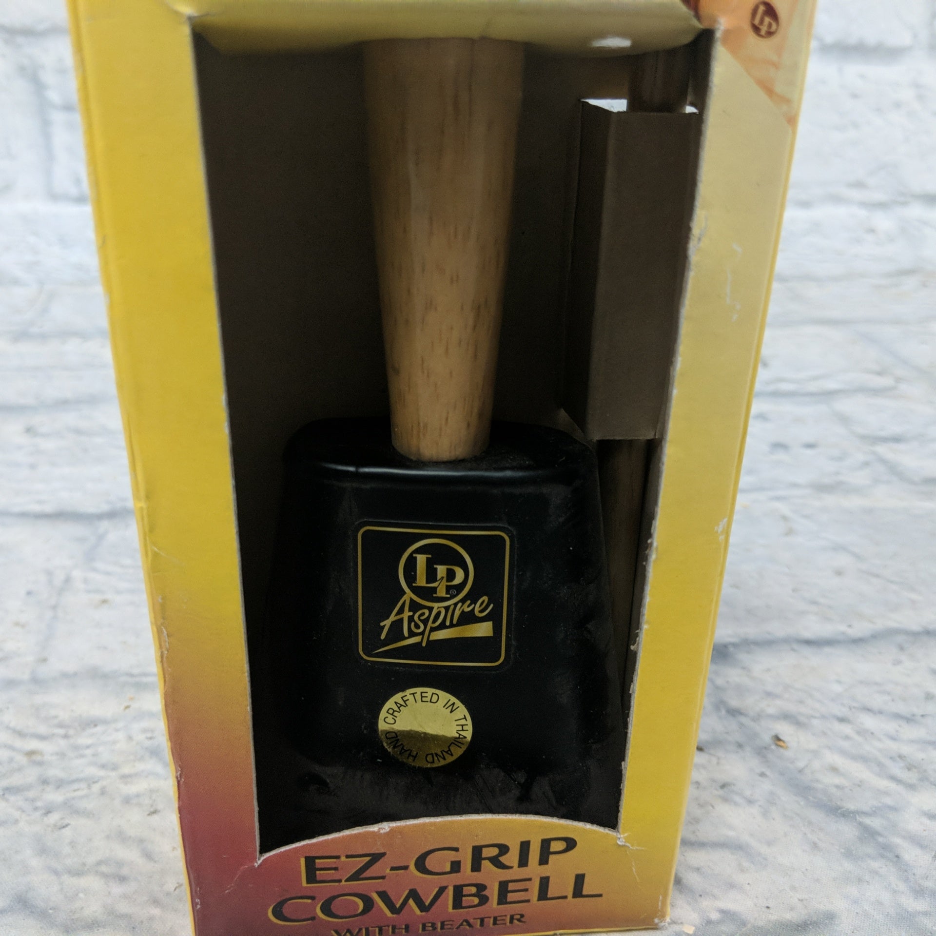 LP Aspire EZ-Grip Cowbell With Beater