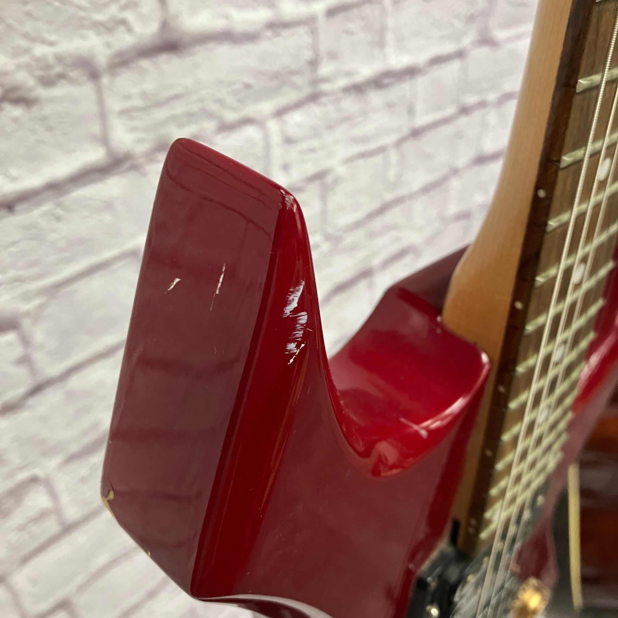 BC Rich Bronze Series Warlock Red