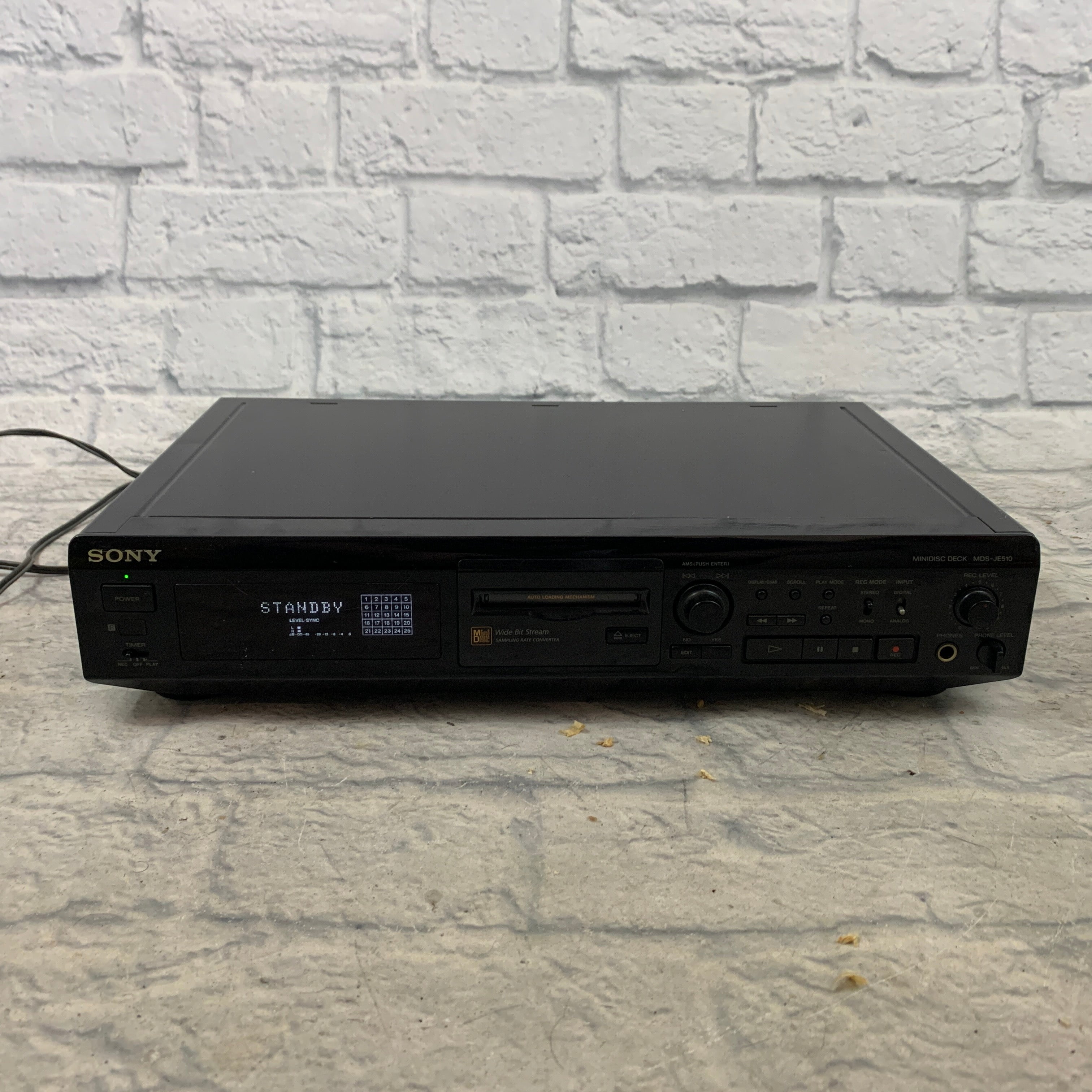 SONY MDS JE510 MINIDISC online PLAYER RECORDER