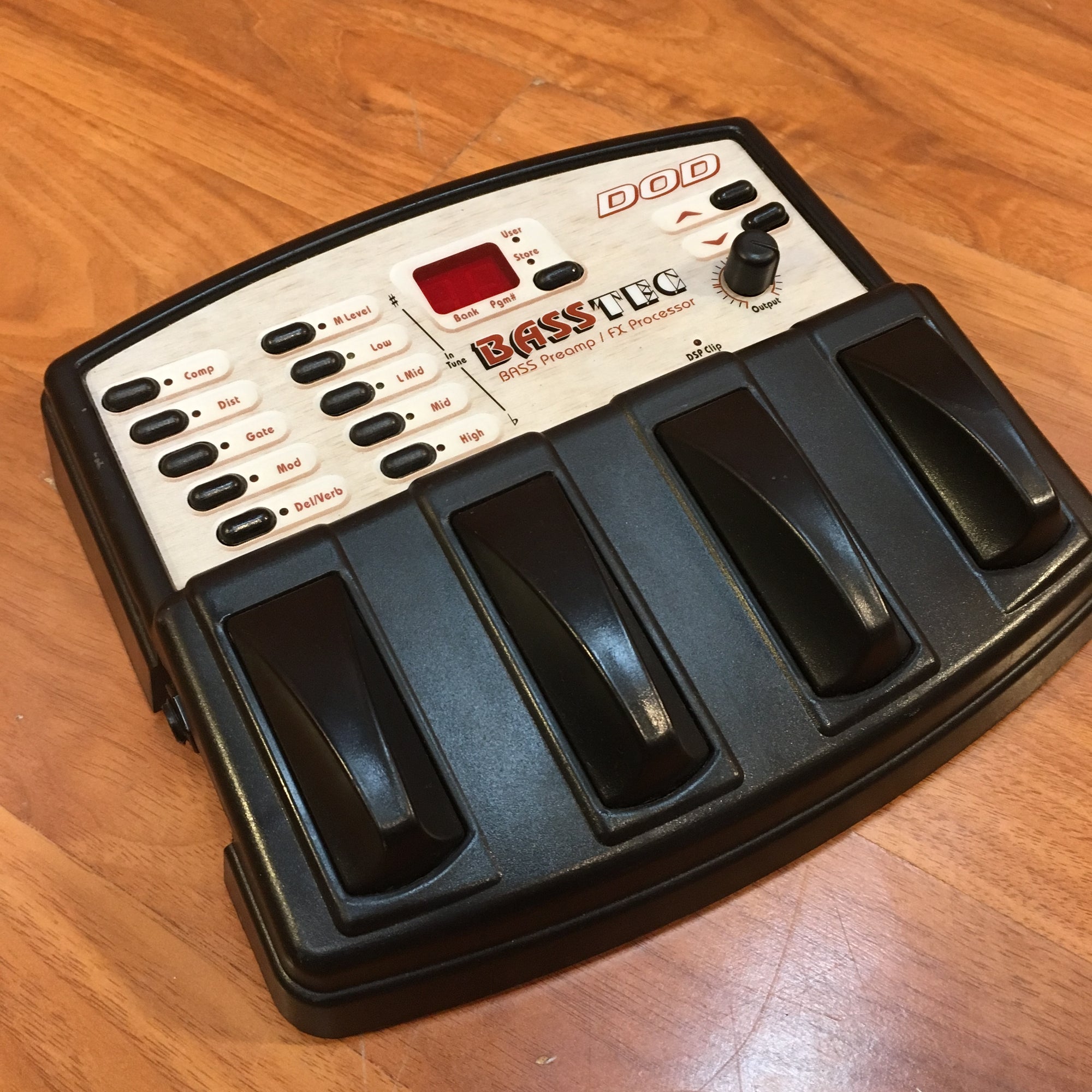 DOD BassTEC Bass Preamp FX Processor
