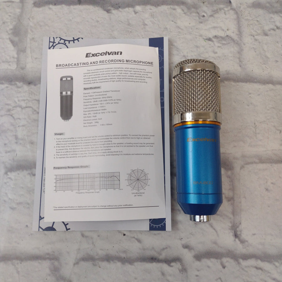 Excelvan Condenser BM-800 Microphone