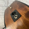Okoume Open Pore Dreadnought Acoustic Electric Guitar w/ Road Runner Case