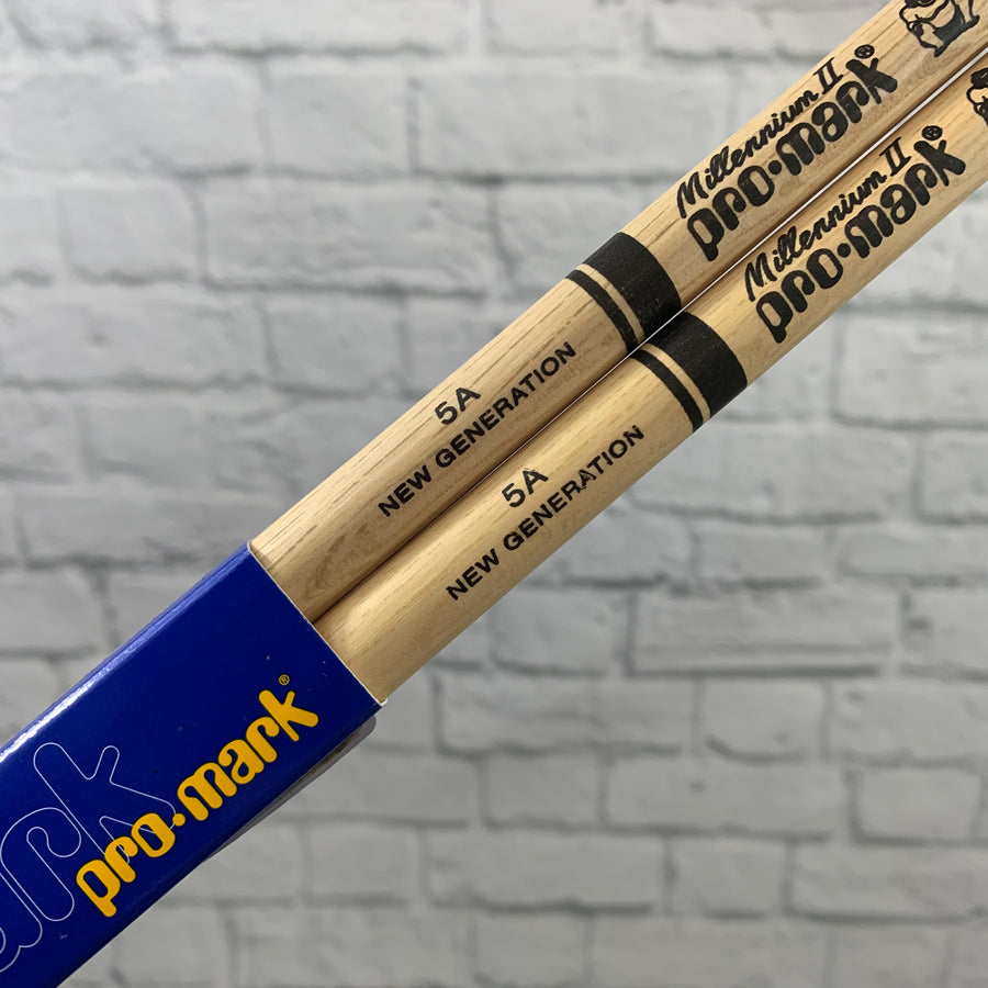 Pro-Mark 5A New Generation Drumstick Pair Japanese Oak