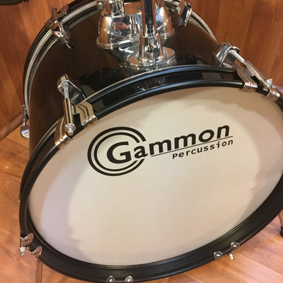 Gammon Percussion Black Complete Junior Kit