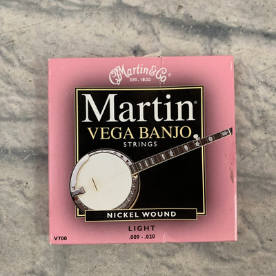 Martin V700 Vega Banjo Strings Light .009-.020