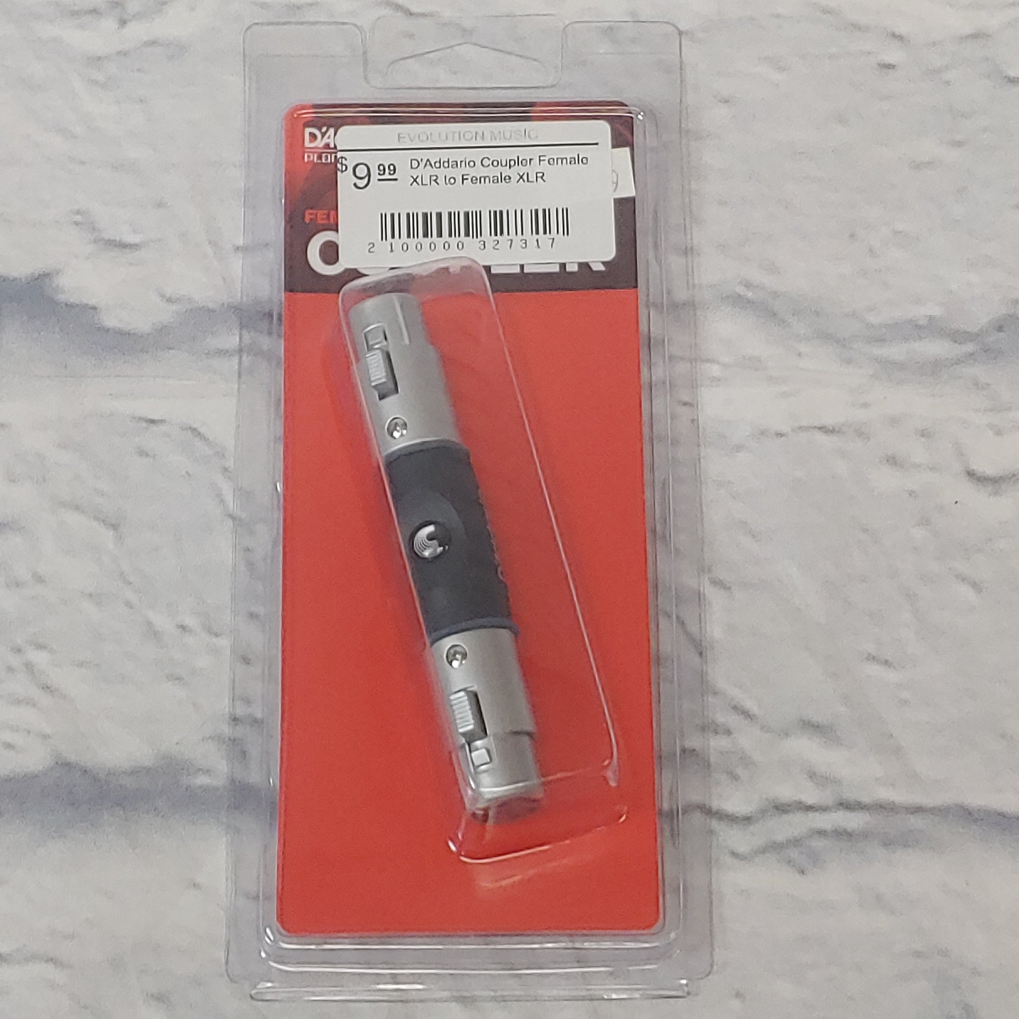 D'Addario Coupler Female XLR to Female XLR