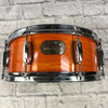 Pearl 14 x 5.5 Orange Tangerine Lacquer Export Series Snare