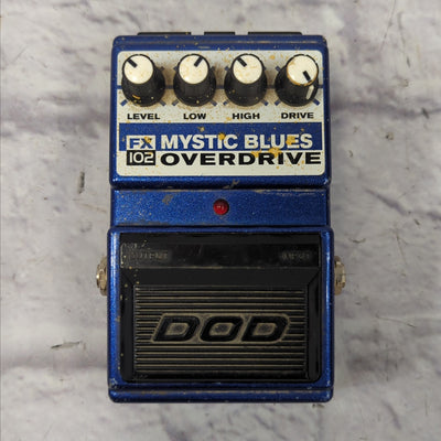 DOD FX102 Mystic Blues Overdrive Pedal