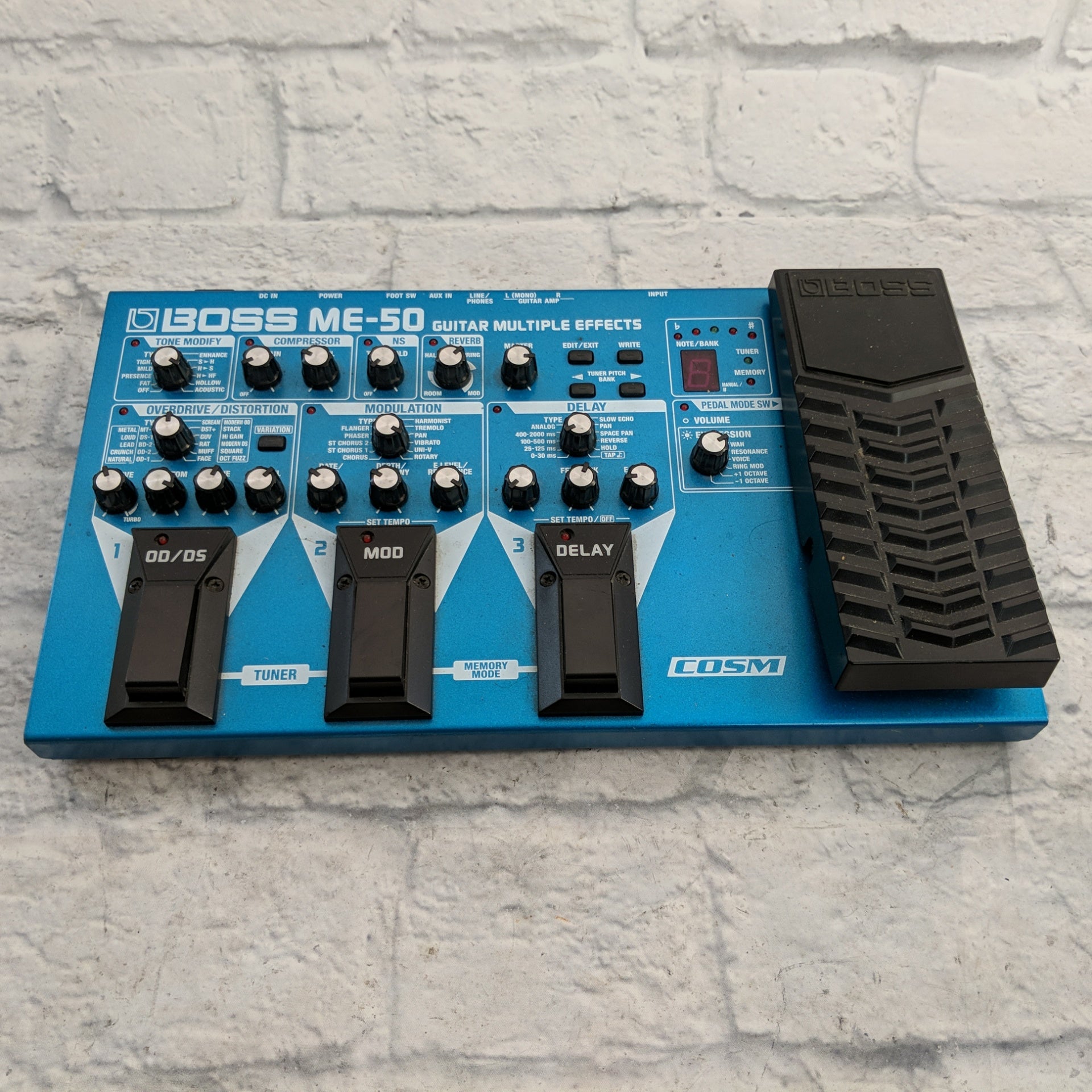 Amazon.com: Boss ME-50 Multi-Effects Guitar Pedal : Musical
