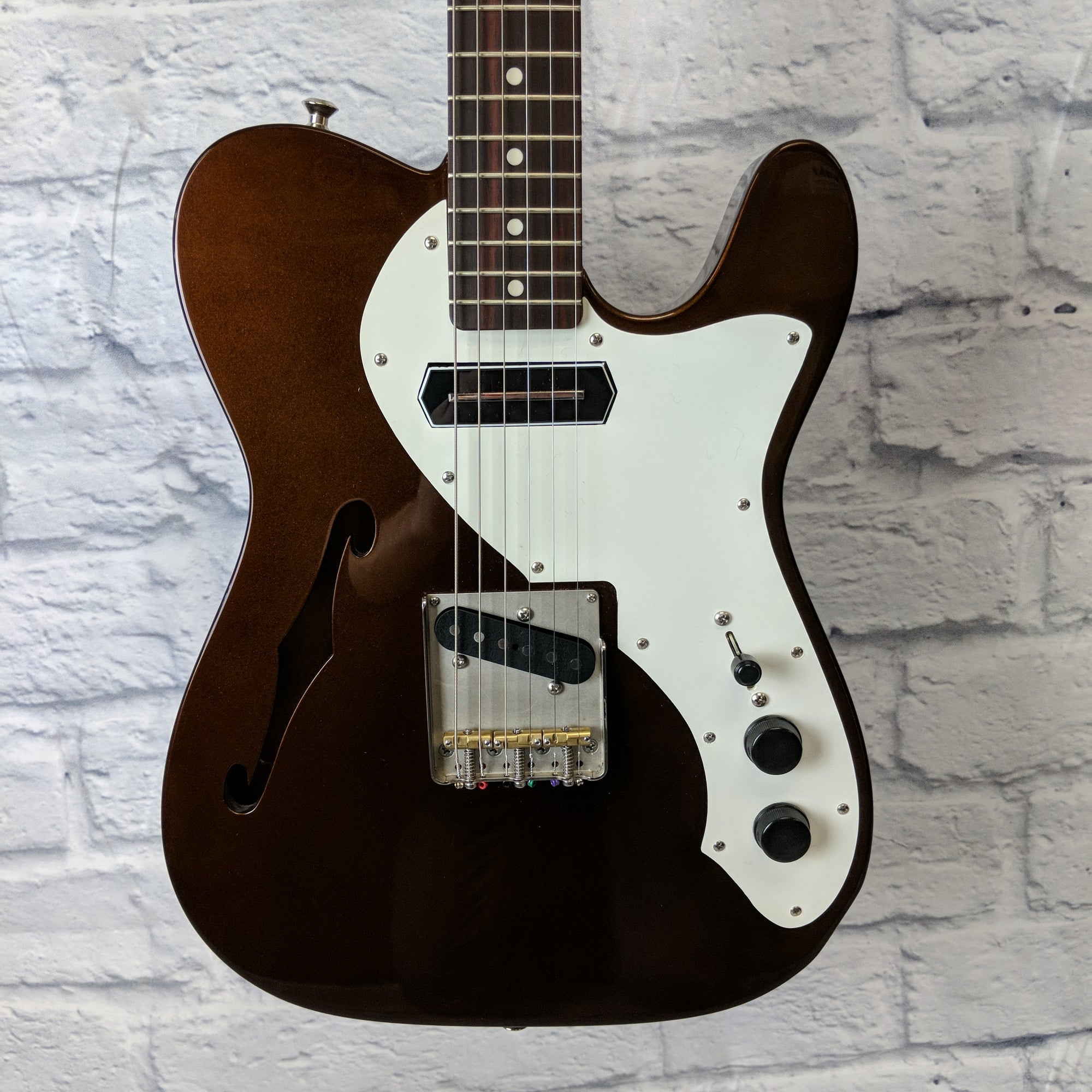 Creston Custom Built Thinline Tele Electric Guitar