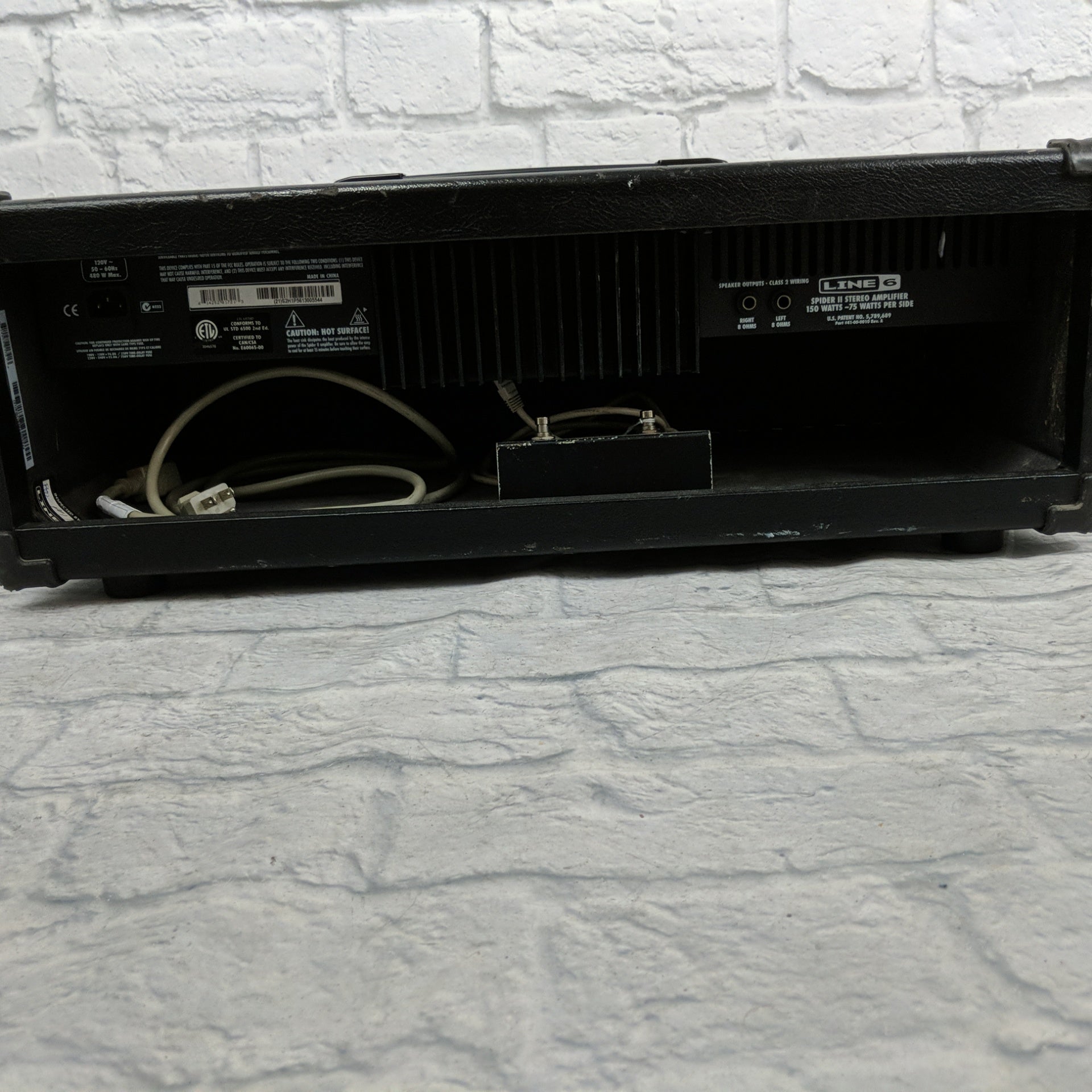 Line 6 Spider II 150 Watt Electric Guitar Amplifier Head