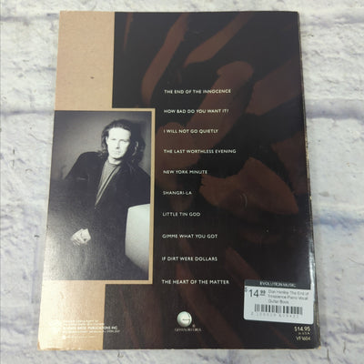 Don Henley The End of Innocence Piano Vocal Guitar Book