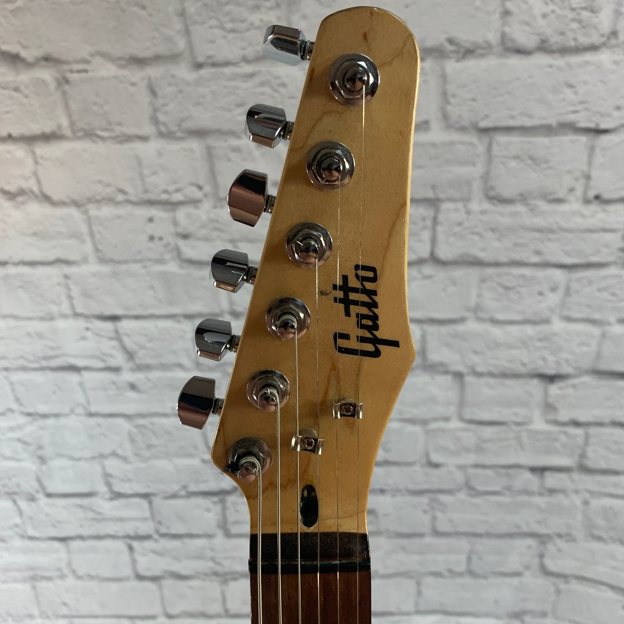 Gatto Tele Style Electric Guitar Natural Finish