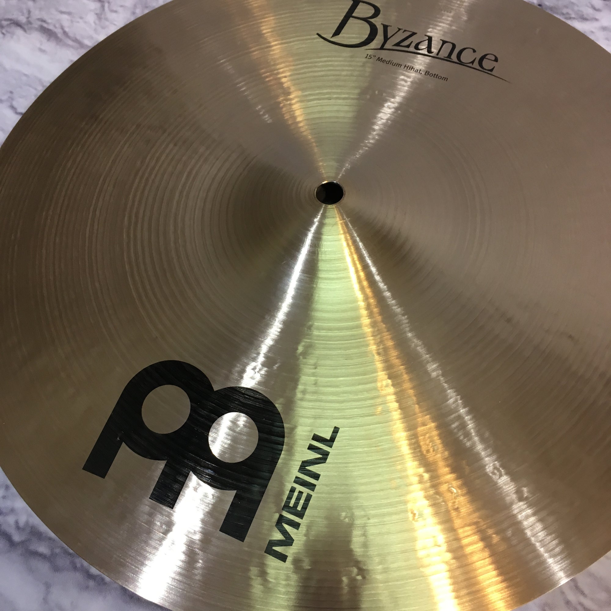 Meinl 15in Byzance Medium Hi Hat Cymbal Pair