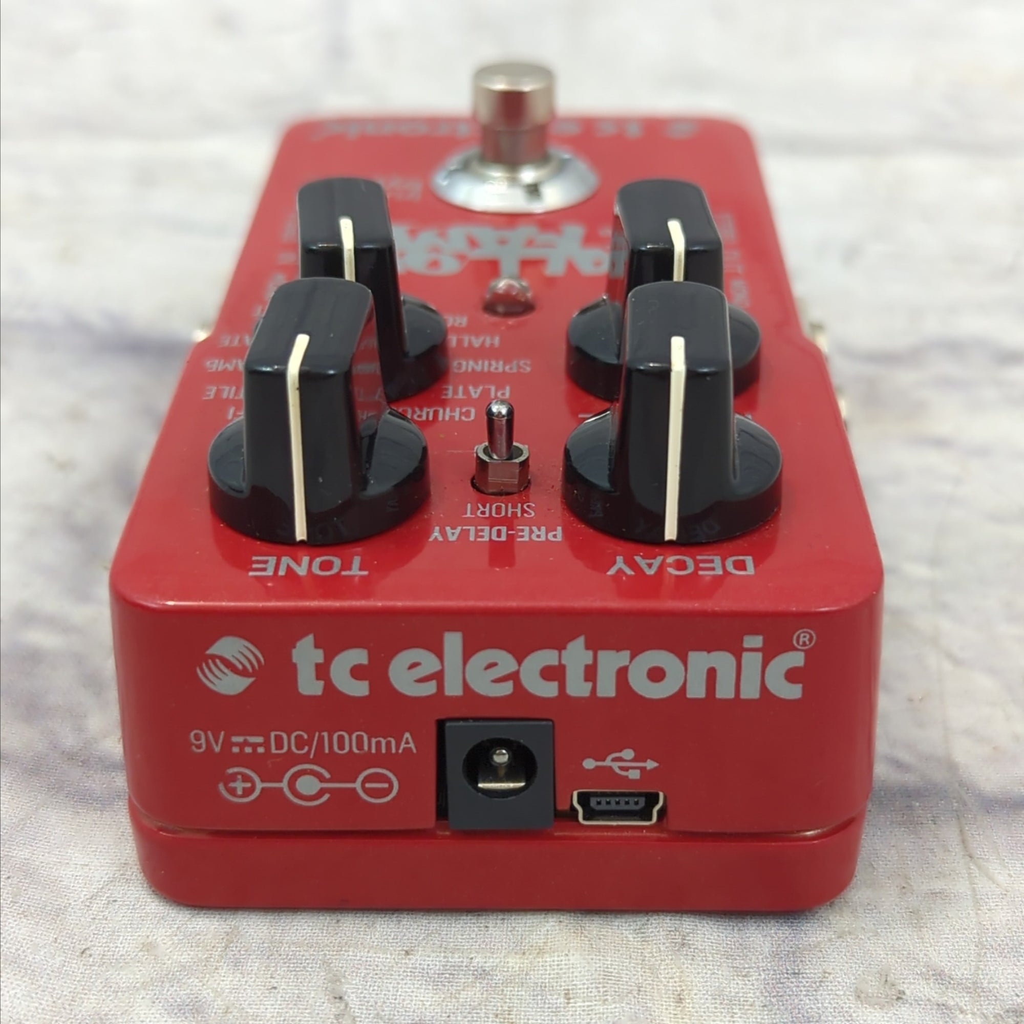 Tc Elec Reverb TC Electronic Hall of Fame Reverb Pedal - Evolution Music
