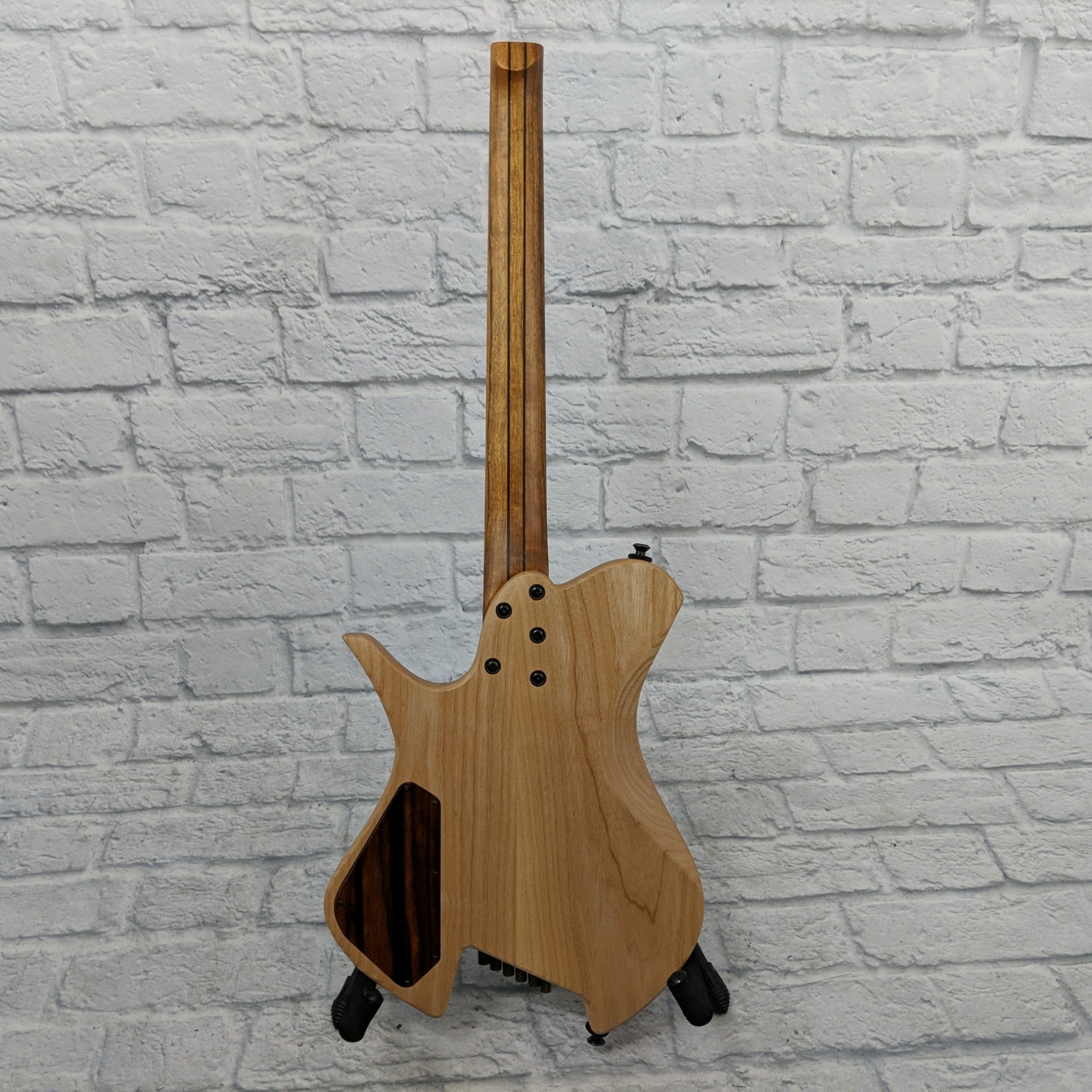 Blackat HSA Poplar Burl Trans Blue over 3pc Black Limba 6 String Electric Guitar