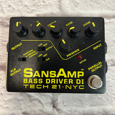 Tech 21 Sansamp Bass Driver DI V1 Pedal
