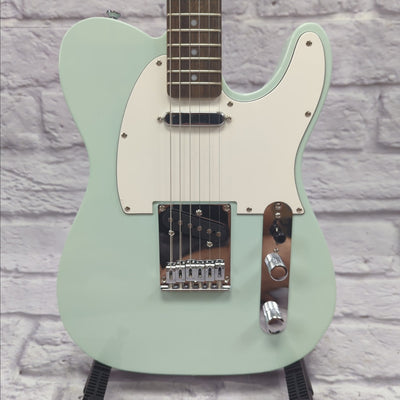Squier by Fender Special Run FSR Telecaster Electric Guitar - Aqua Seafoam Green