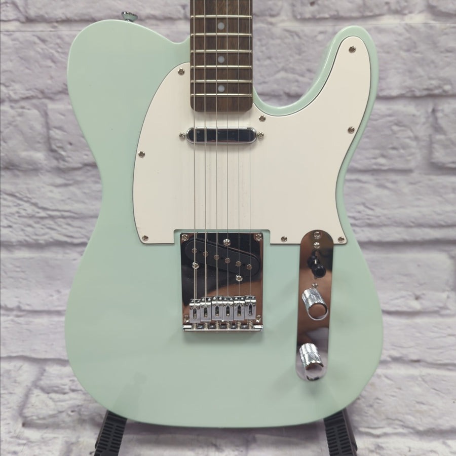 Squier by Fender Special Run FSR Telecaster Electric Guitar - Aqua Seafoam Green