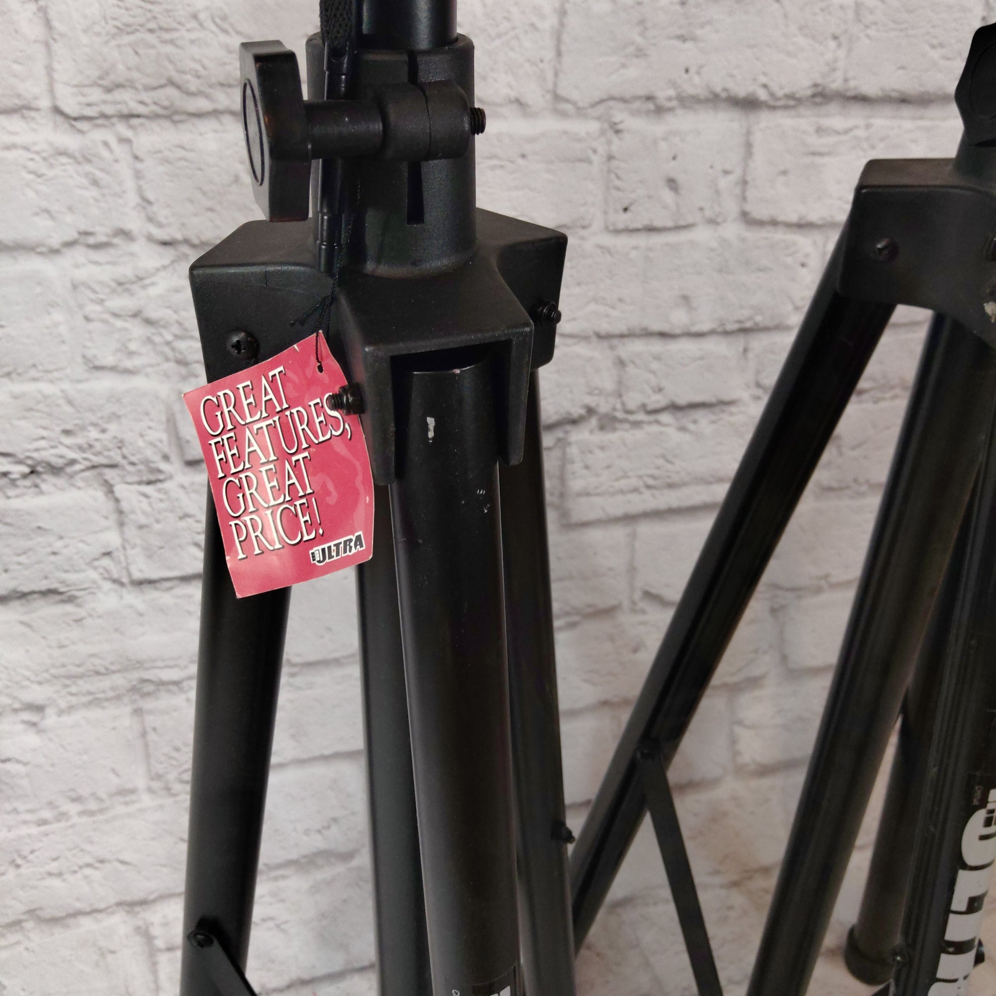 Ultra KS155BK Speaker Stand Pair (used)