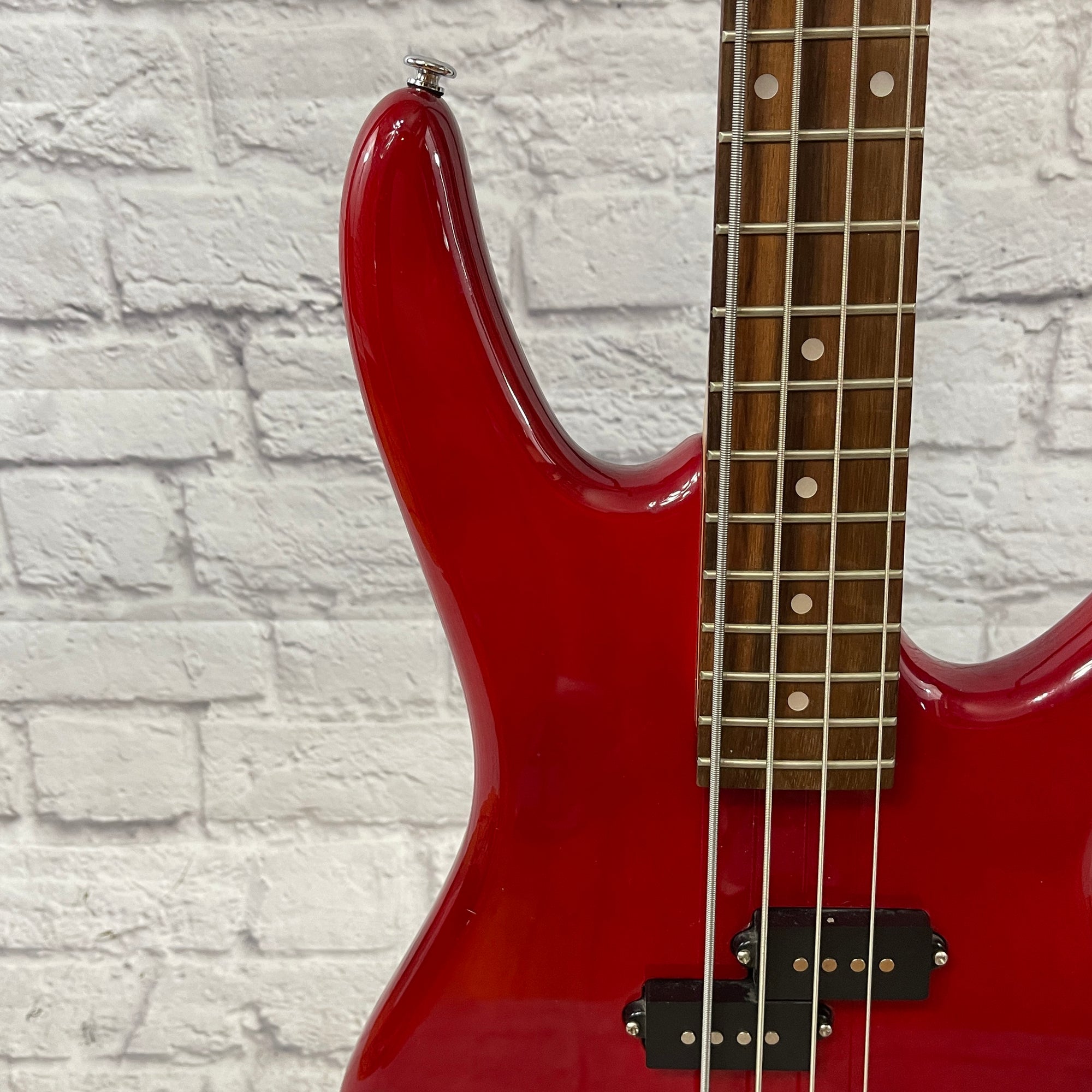 Ibanez Red Gio Bass  4 String Bass Guitar w/ Gig Bag