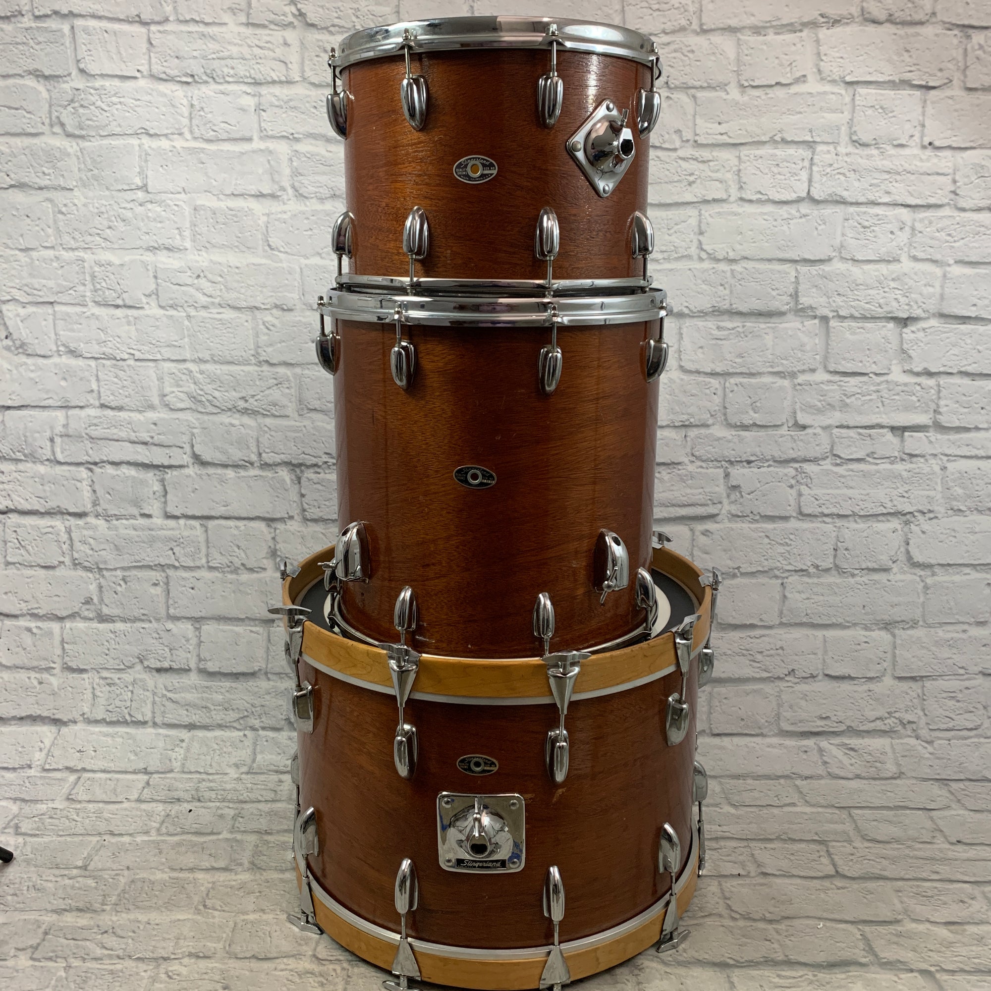 Slingerland Drum Kit Natural Finish Player Grade