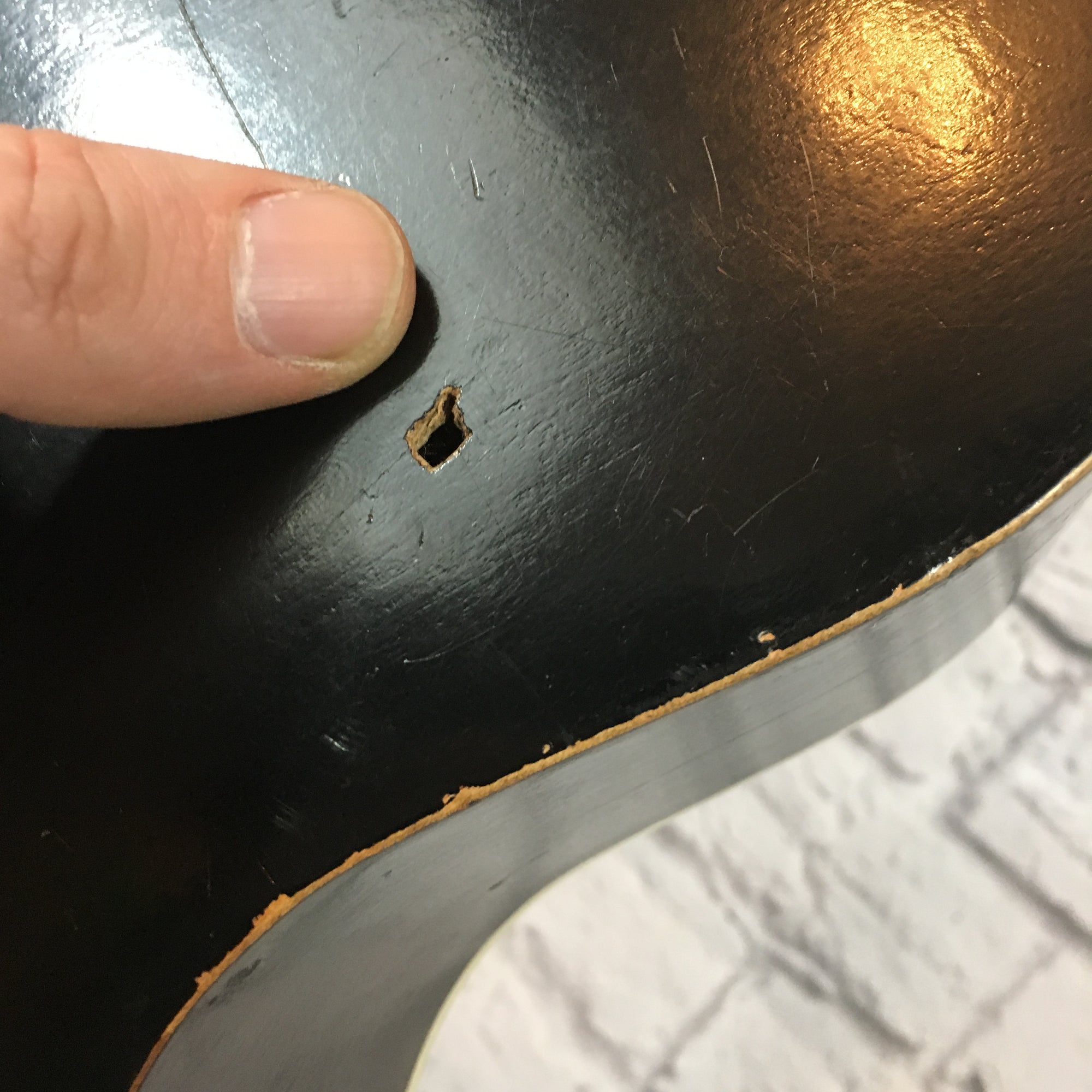 Harmony Stella Parlor Acoustic Guitar Flame Burst