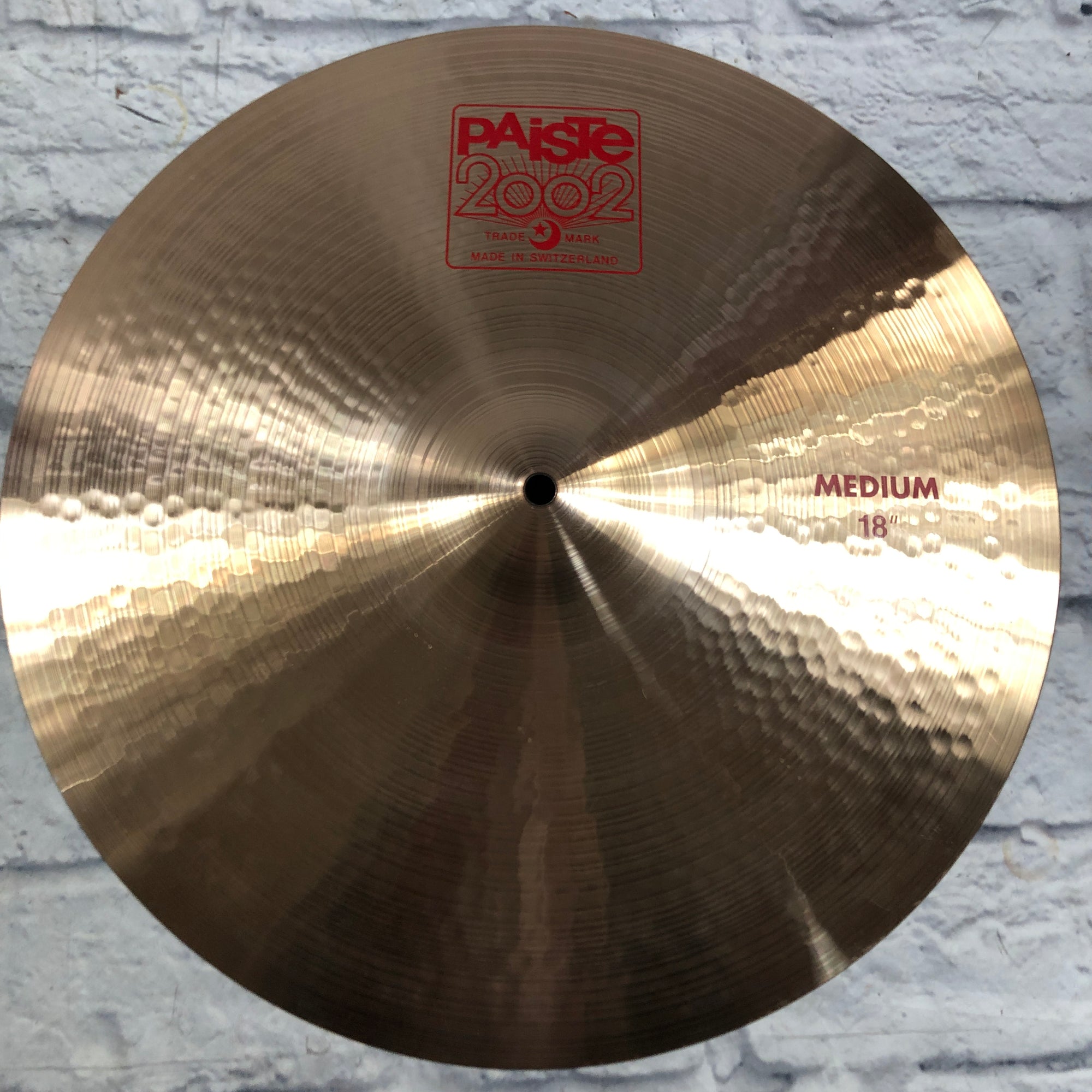 Paiste 2002 18 Medium Cymbal