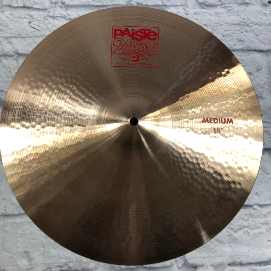 Paiste 2002 18 Medium Cymbal