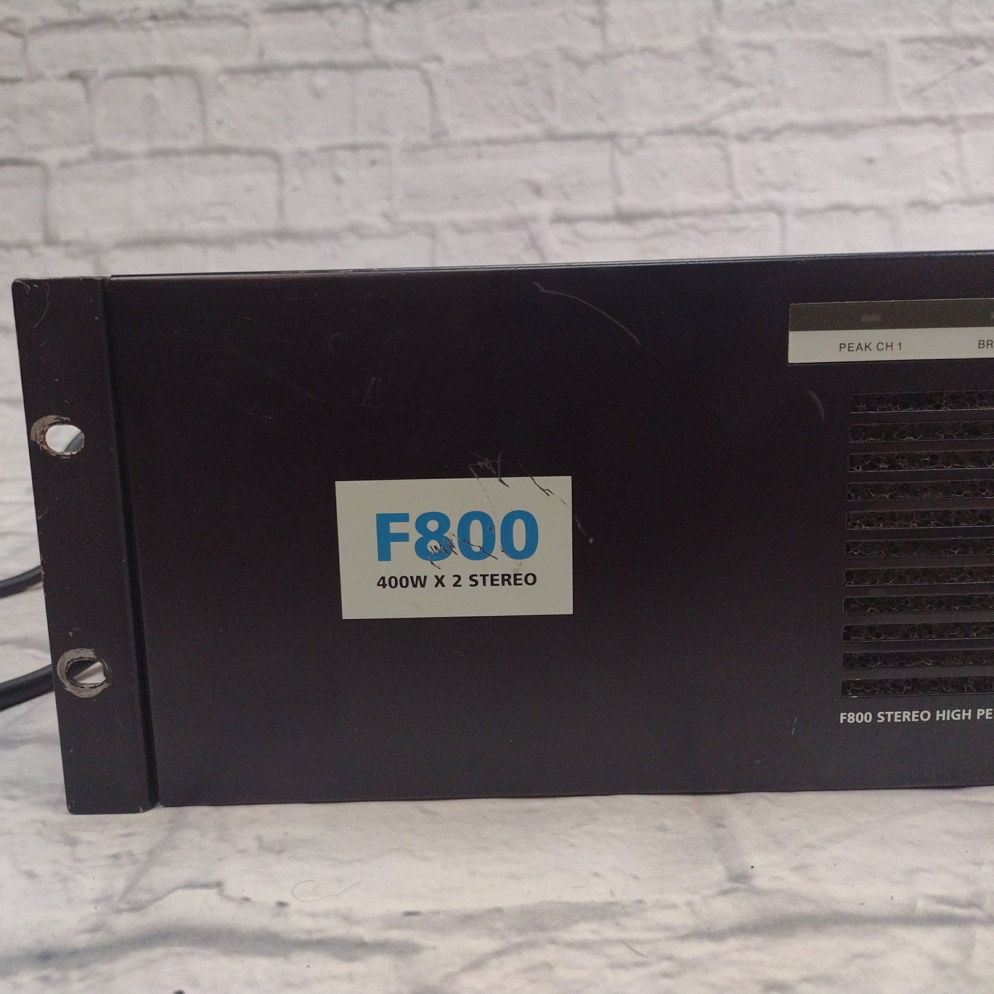 Samson F800 3U Power Amp