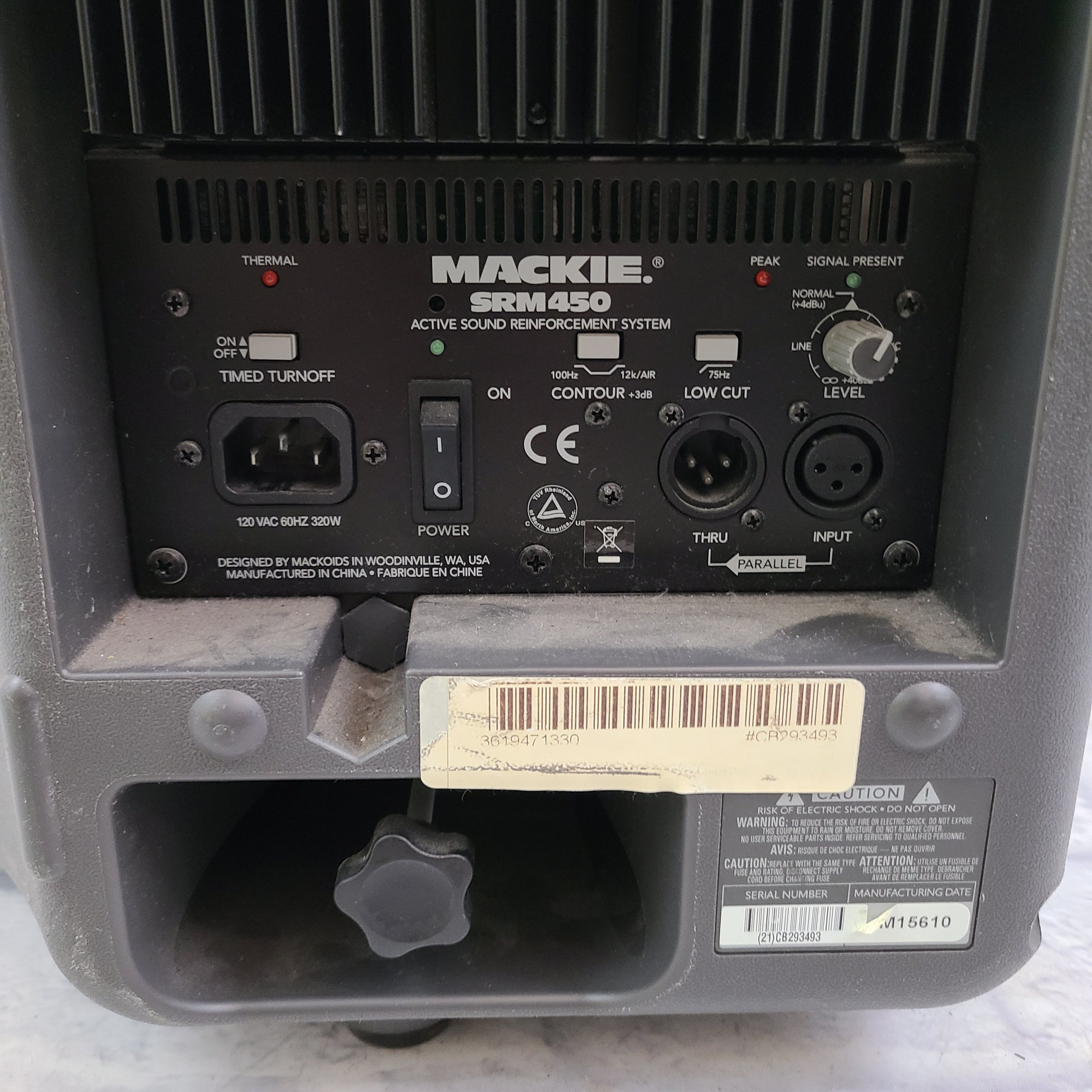 Mackie SRM-450 12" 2-Way Powered Speaker