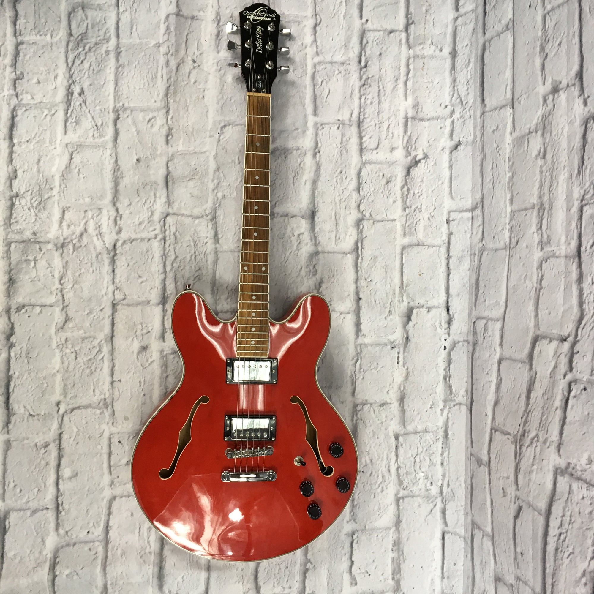 Oscar Schmidt OE30 Semi-Hollow Electric Guitar