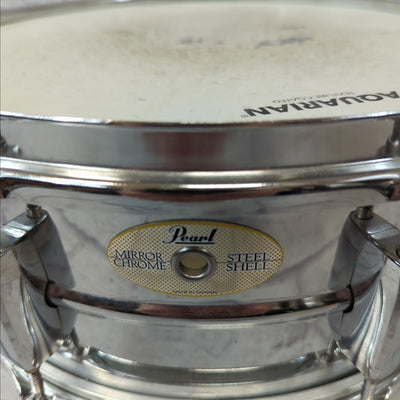 Pearl 14 Steel Shell Mirror Chrome Snare