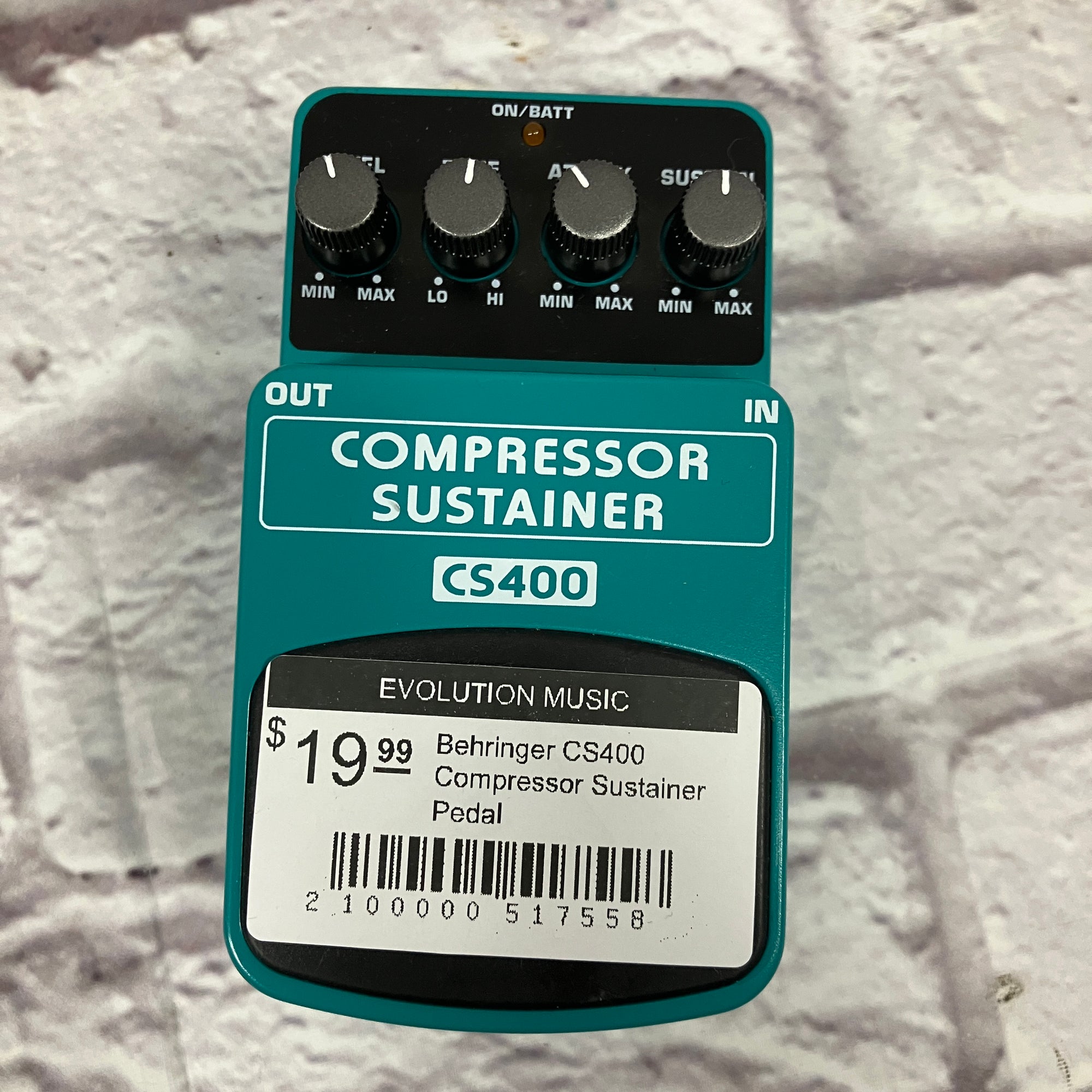 Behringer CS400 Compressor Sustainer Pedal