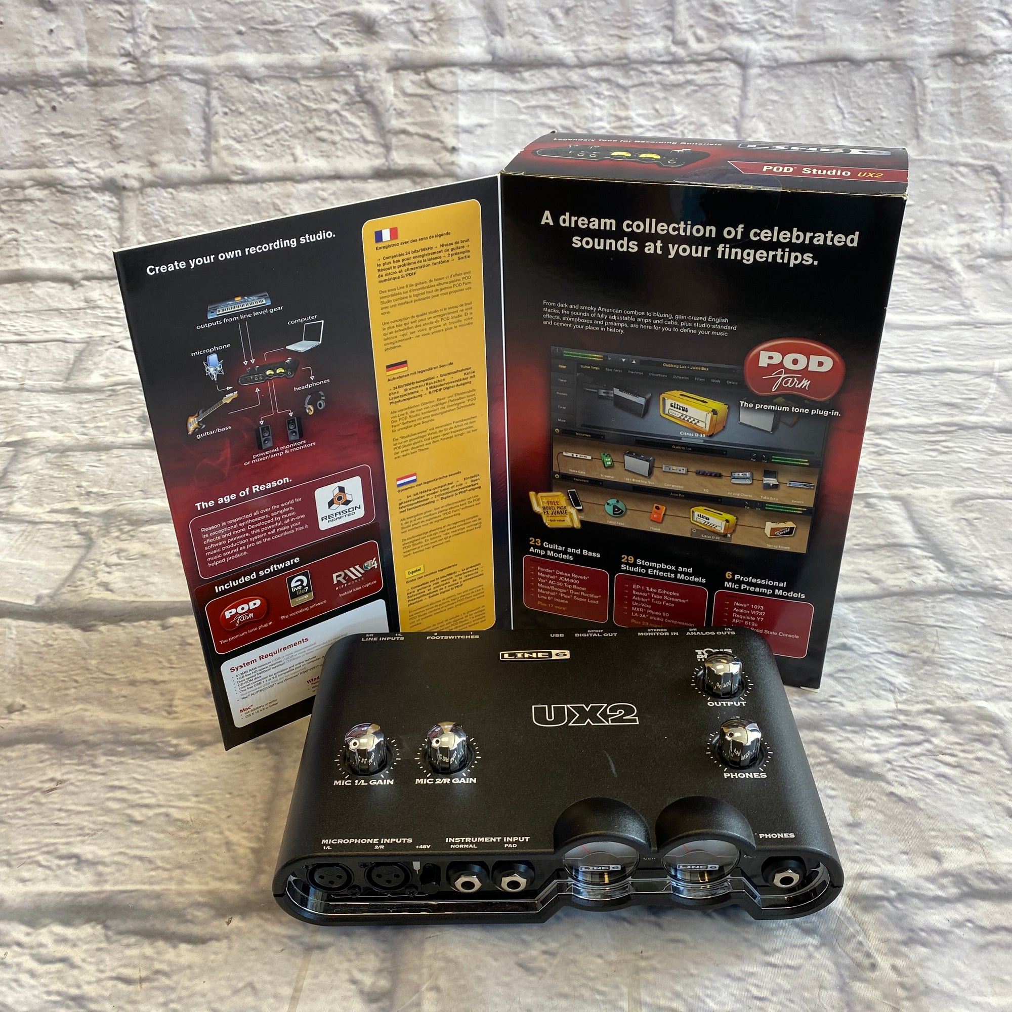 Line 6 POD Studio UX2