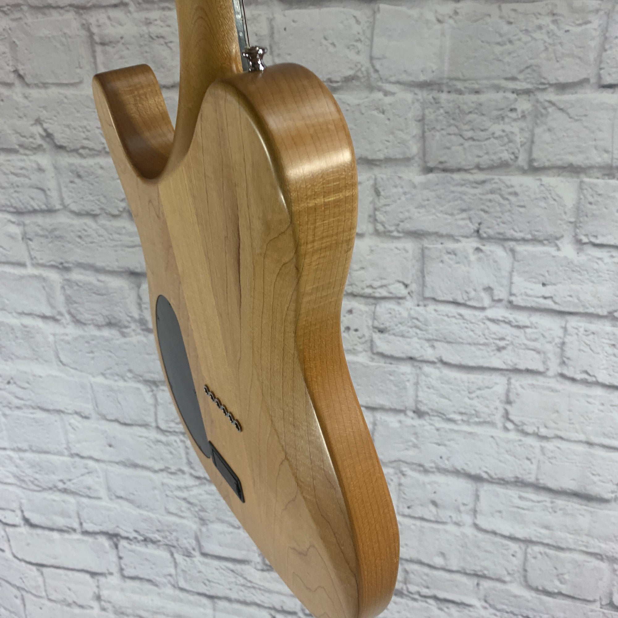 Carvin TL60 2001 Piezo Equipped Electric Guitar - Natural with Case