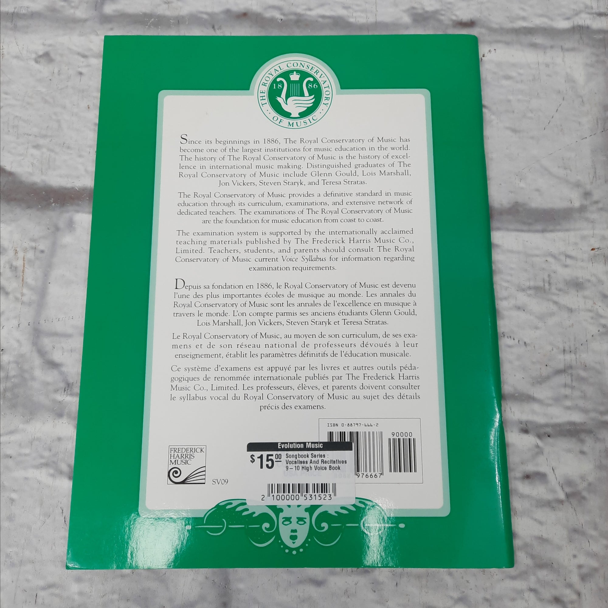 Songbook Series : Vocalises And Recitatives 9-10 High Voice Book