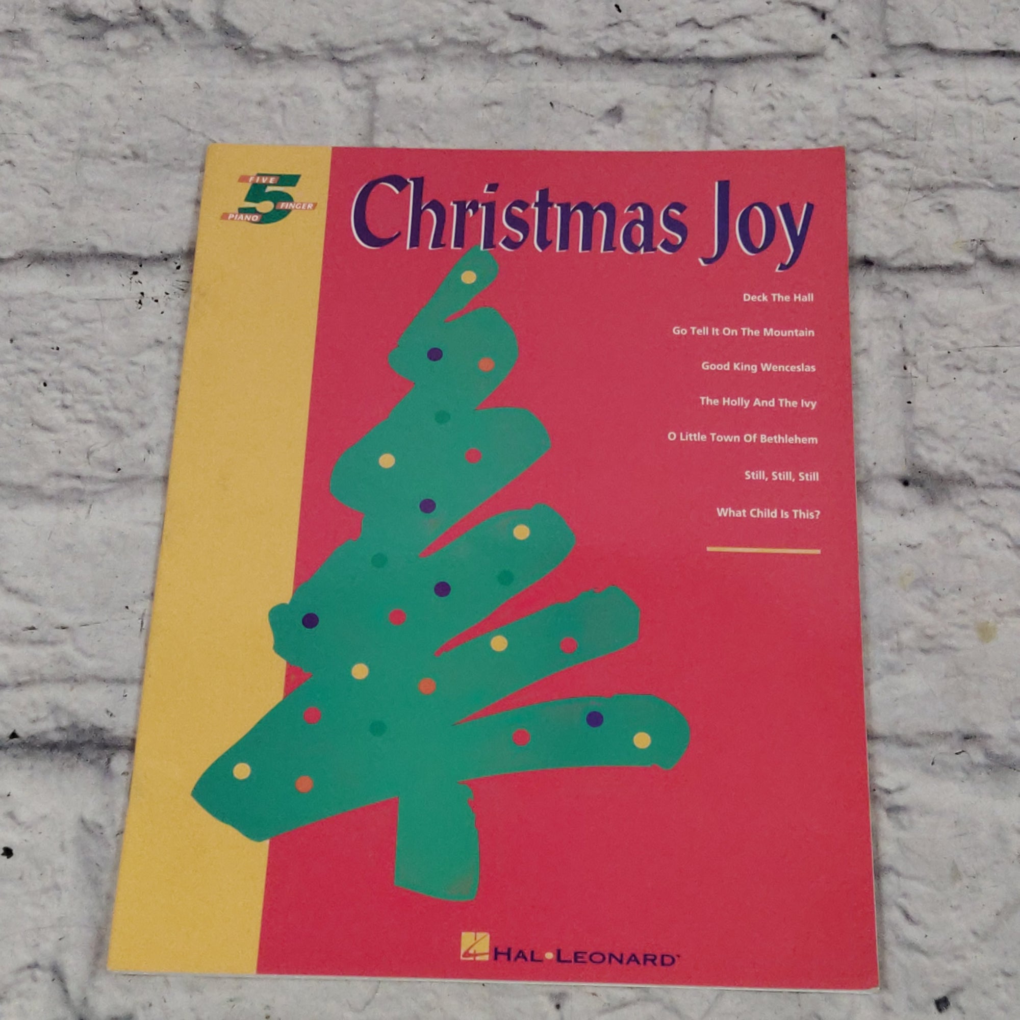 Hal Leonard Christmas Joy 5 Finger Piano Book