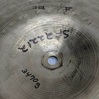 Vintage Sabian 22 HH Medium Ride Cymbal